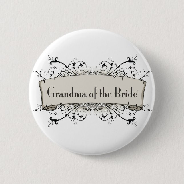 *Grandma der Braut Button (Vorderseite)