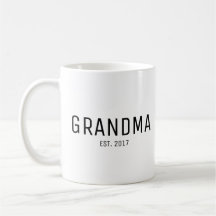 Grandma Established New Grandma Gift