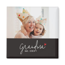 Grandma Established Photo Gift