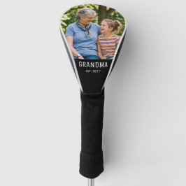 Grandma Established Photo  Golf Headcover