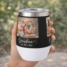 Grandma Established Script Gift 3 Photo