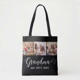 Grandma Established Script Gift Photo