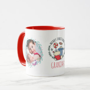 GRANDMA FOTO TASSE - Weihnachtsgeschenke Grandkids