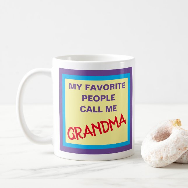 GRANDMA KAFFEETASSE (Mit Donut)