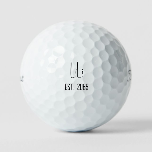 Grandma LiLi Titleist Pro V1 Golfball (Vorderseite)