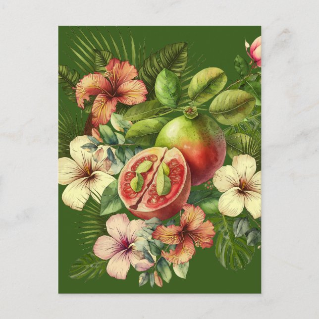 Grandma Manuela's Guavas Postkarte (Vorderseite)