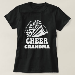 Grandma mit benutzerdefinierten Teamnamen und Kid- T-Shirt