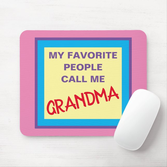 GRANDMA MOUSEPAD (Mit Mouse)