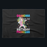 Grandma of the Birthday Princess Dabbing Unicorn G Geschirrtuch<br><div class="desc">Grandma of the Birthday Princess Dabbing Unicorn Girls Gift Long Sleeve T-Shirt</div>