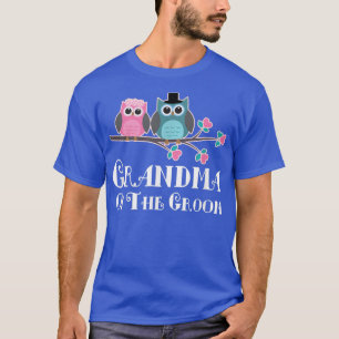 Grandma Of The Groom Wedding Bridal Party T-Shirt