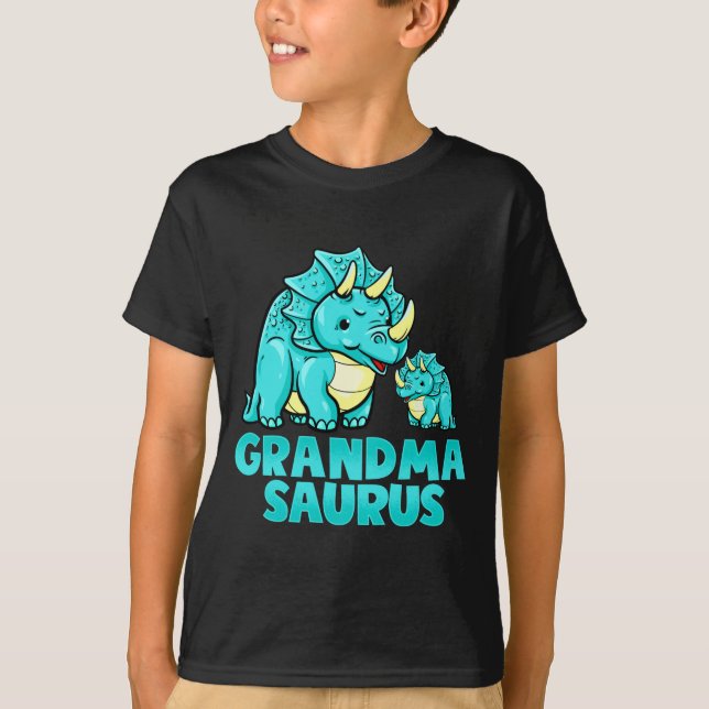 Grandma Saurus Funny Grandmasaurus Dinosaur  T-Shirt (Vorderseite)