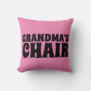 GRANDMA-STUHL PILLOW KISSEN