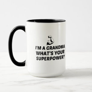GRANDMA-SUPERMACHT TASSE