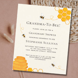 Grandma to be Grandbaby Shower Einladung
