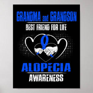 GRANDMA UND GRANDSON BESTE FREUNDE DES LEBENS ALOP POSTER