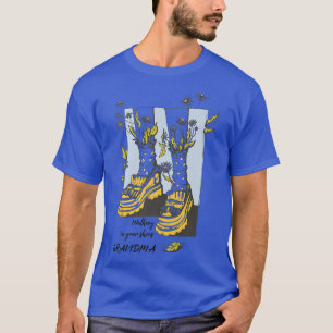 Grandma zu Fuß in deinen Gartenschuhen T-Shirt