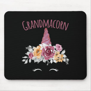 Grandmacorn Einhorn Oma Premium Mousepad