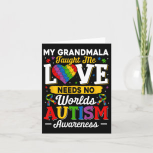 Grandmala lehrte mir Liebe braucht keine Worte lus Karte