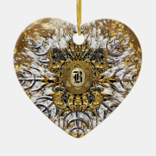 Grandmarch-Monogramm Keramikornament