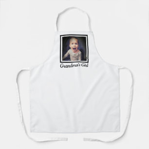 Grandmas Girl Custom Foto Cooking Schürze