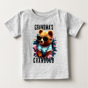 Grandmas Grandcub Baby T-shirt