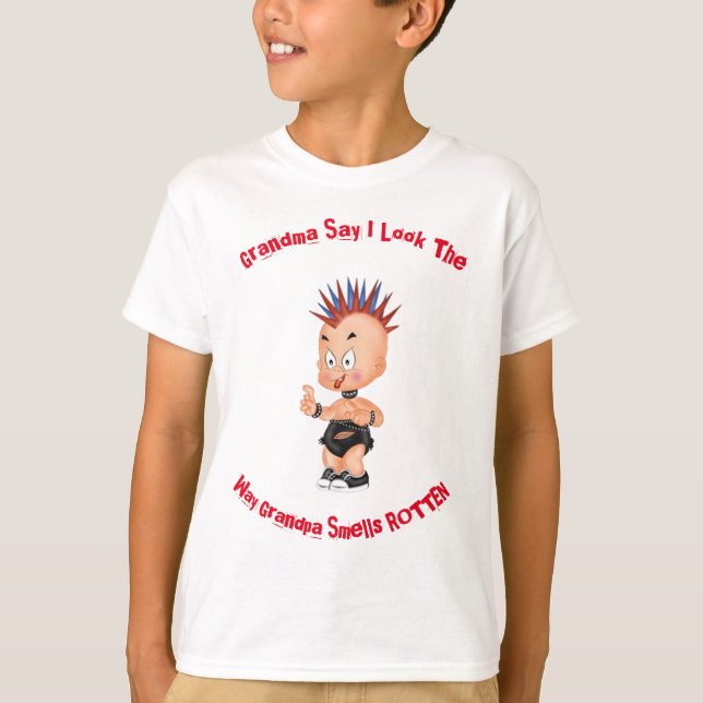 Grandmas Little Rotten One T-Shirt (Vorderseite)