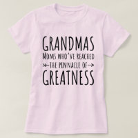 Grandmas Mamas, die den Gipfel erreicht haben