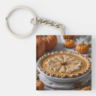 Grandmas Rustic Pumpkin Pie, Schlüsselanhänger