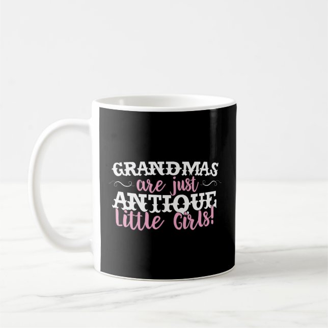 Grandmas sind nur antikes kleines kaffeetasse (Links)