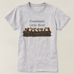 Grandmas Ziegenherde 8 Ziegen T-Shirt