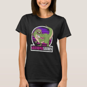 Grandmasaurus Cool Oma Matching Rex Dinosaurier F T-Shirt