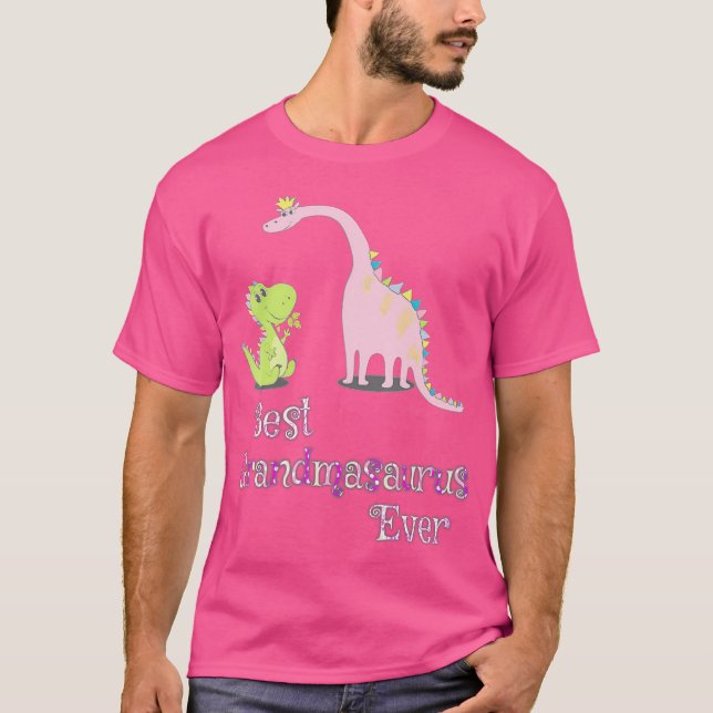 Grandmasaurus Rex Best Oma Saurus Ever Dinosau T-Shirt (Vorderseite)