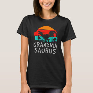 Grandmasaurus rex Oma Saurus Dinosaurier T-Shirt