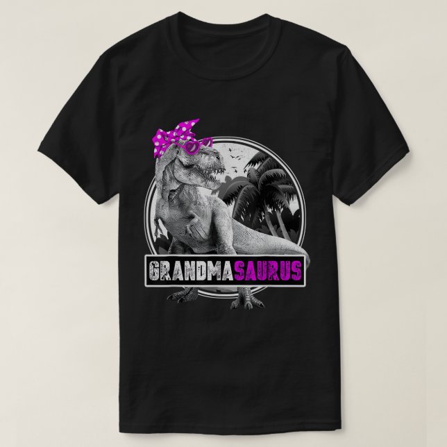 Grandmasaurus Shirt Funny T-Rex Geschenk für Oma D (Design vorne)