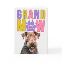 GrandMAW Airedale GrandDOG Großeltern Day