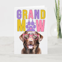 GrandMAW Chocolate Labrador GrandDOG Großeltern Da