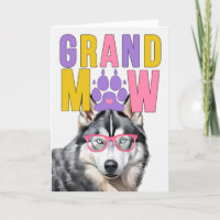 GrandMAW Siberian Husky GrandDOG Großeltern Day