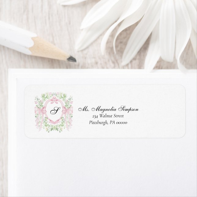 Grandmellenial Botanical Crest Baby Shower  (Insitu)