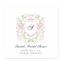Grandmellenial Botanisches Wappen Baby Shower