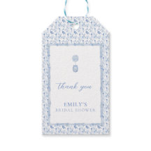 Grandmillenial Blaue Chinoiserie-Brautparty