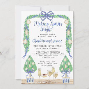 Grandmillenial Christmas Holiday Cocktail Party Einladung