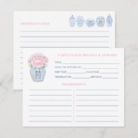 Grandmillenial Rosa Pfingstrose Blau & Weiß Rezept