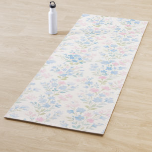Grandmillennial Blumen Yoga-Matte Yogamatte