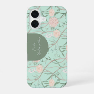 Grandmillennial-Chinoiserie individuell anpassbar iPhone 16 Hülle