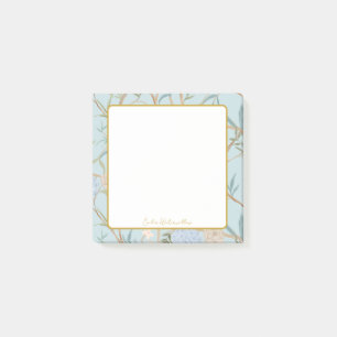 Grandmillennial-Chinoiserie individuell anpassbar Post-it Klebezettel
