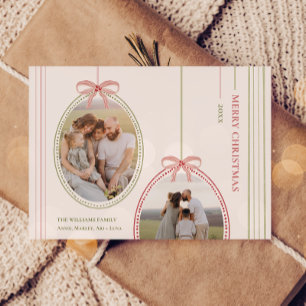 Grandmillennial Coquette Weihnachten Zwei Foto