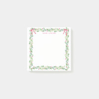 Grandmillennial Evergreen Swag mit Monogram