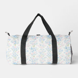 Grandmillennial Floral Duffle Bag