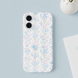 Grandmillennial Floral Phone Case iPhone 16 Hülle