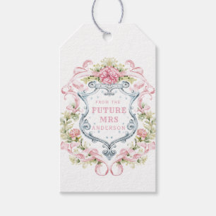 Grandmillennial Floral Wappen   Frau Future Geschenkanhänger